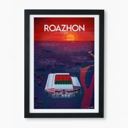 AFFICHE ROAZHON PARK VUE DU...