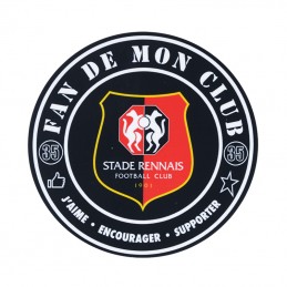 AUTOCOLLANT "FAN DE MON CLUB"